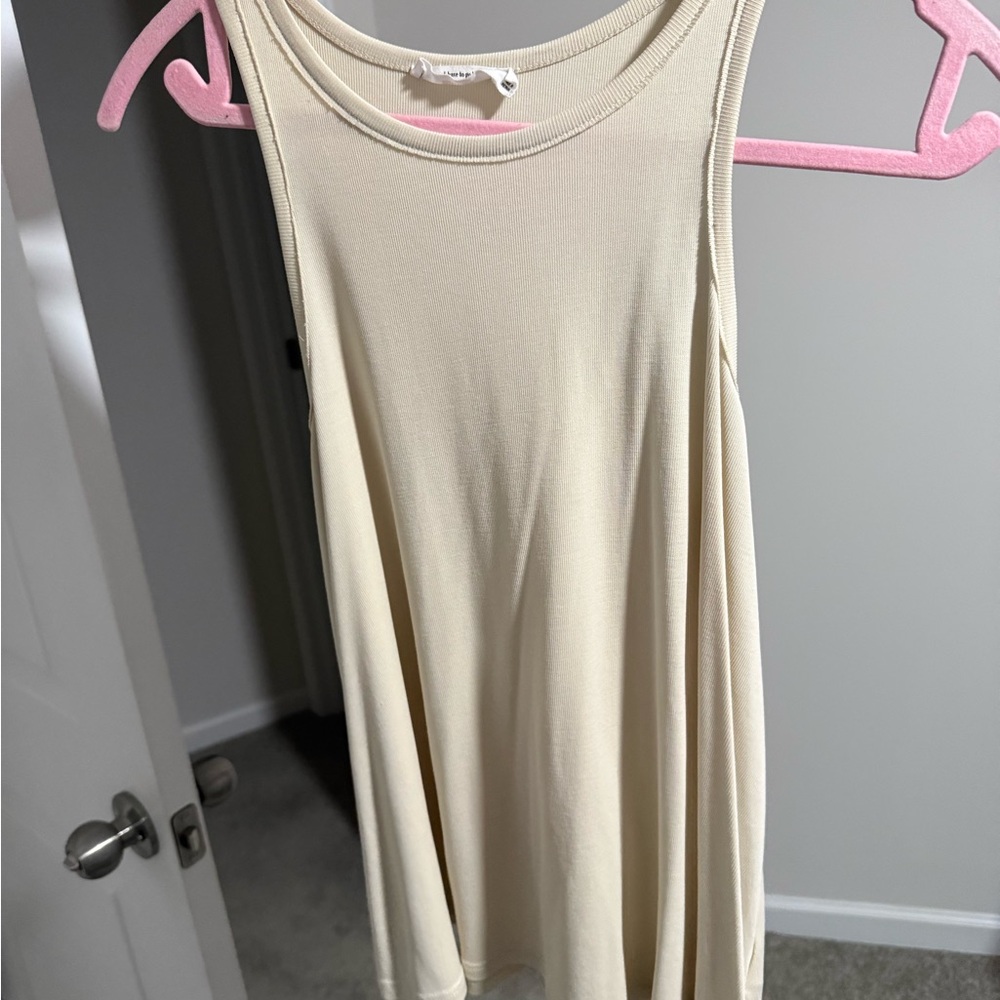 Boutique nude tank
